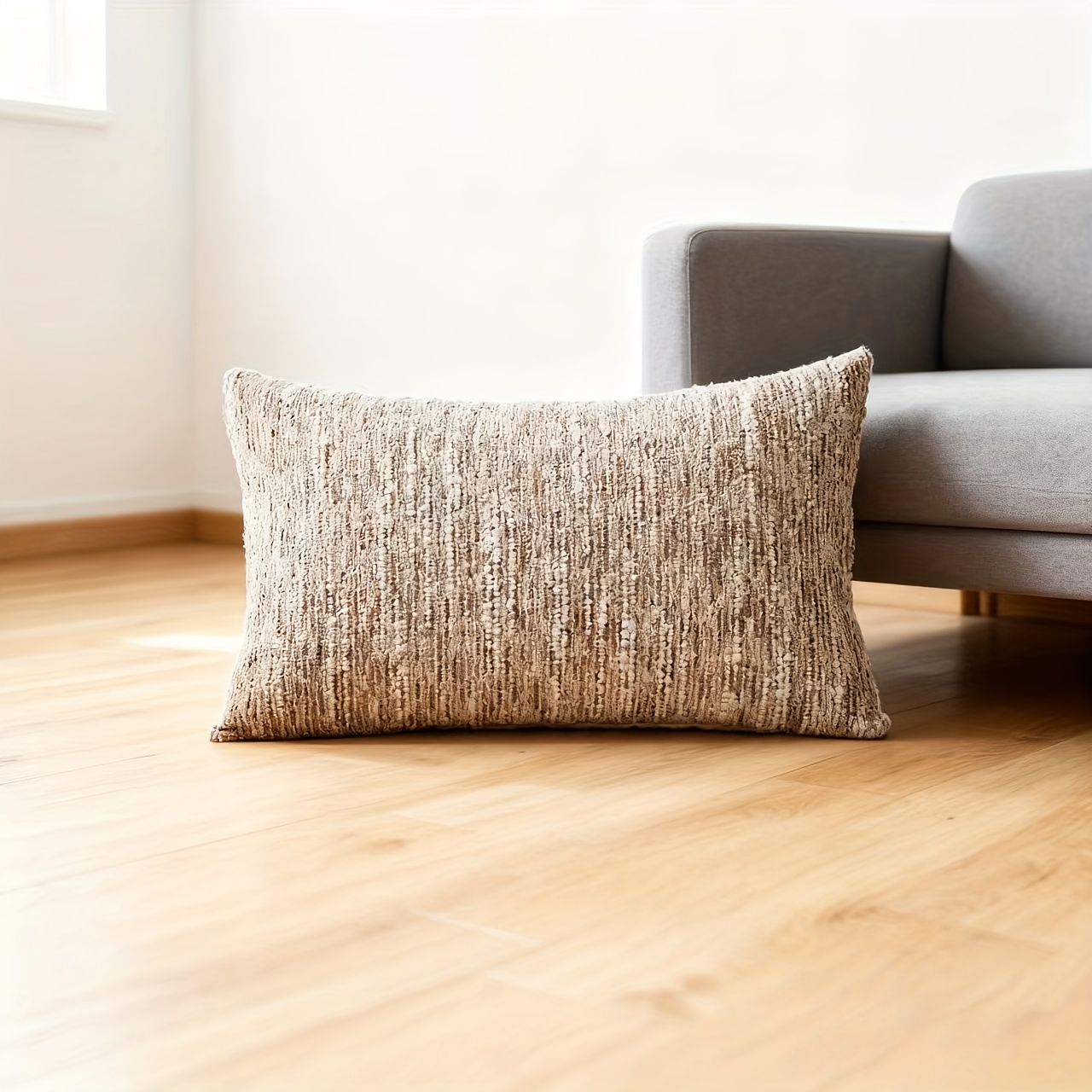 E-shop Einzelpack kationischer Schlingen-Kissenbezug, geeignet für Wohnzimmer, Schlafzimmer, Sofa (Kissenfüllung nicht enthalten)