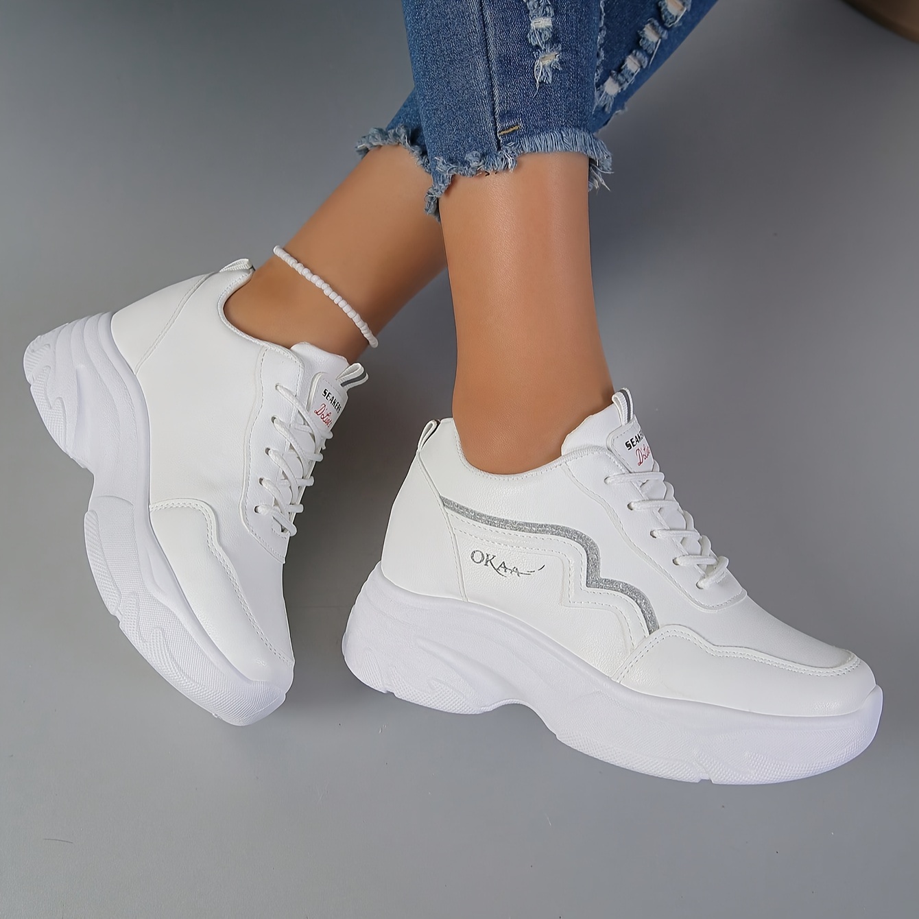 Stylish Sneakers Girl White Shoes Flipkart Women Tennis Shoes 2022