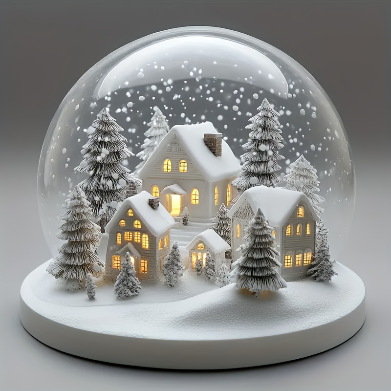 

Christmas & - 7.09" X 7.13" , For Any Decor - / Display, No Needed - For