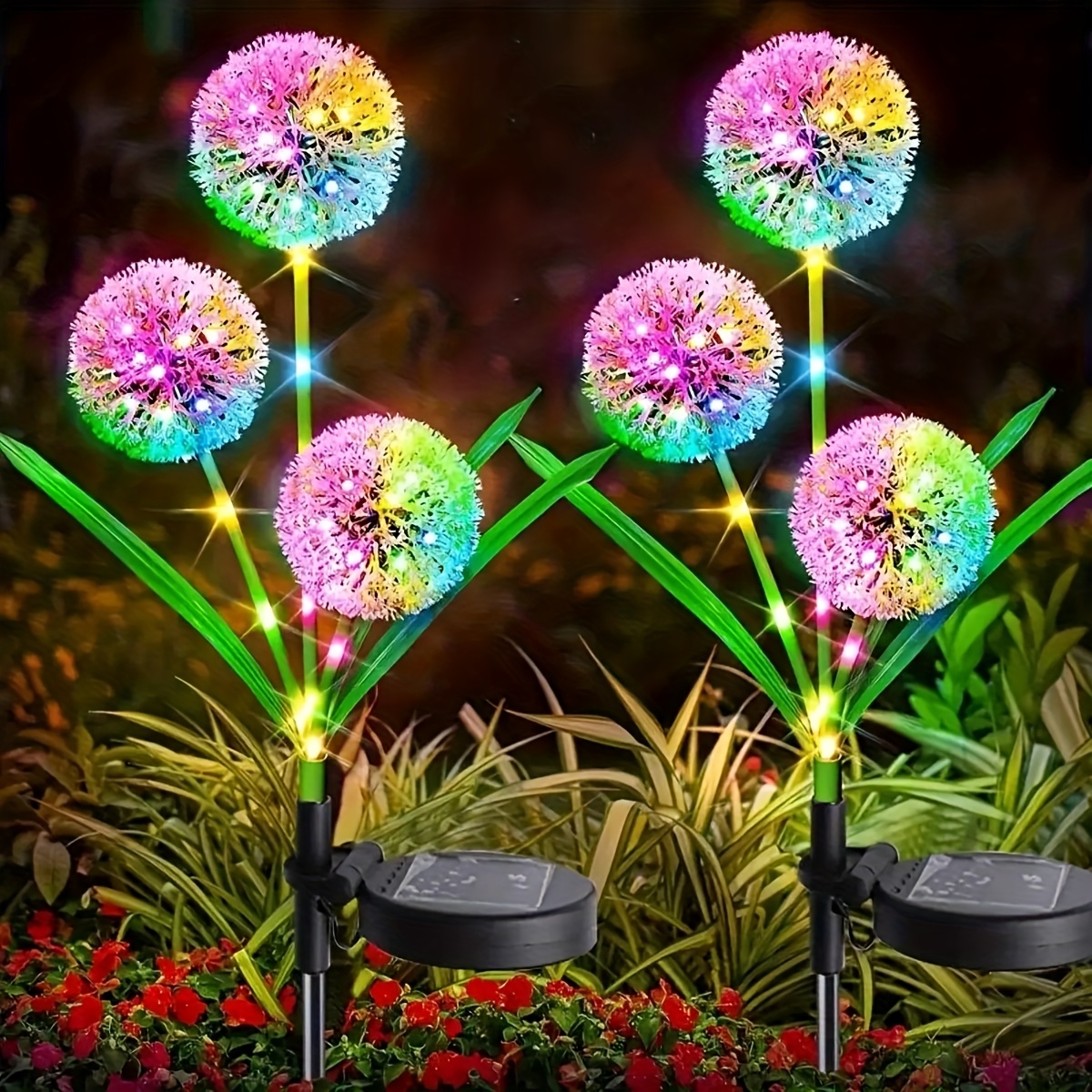 Bunte Solar-Hängeleuchten Für Garten & Terrasse – 5 Stück, Wetterfest & Energieeffizient