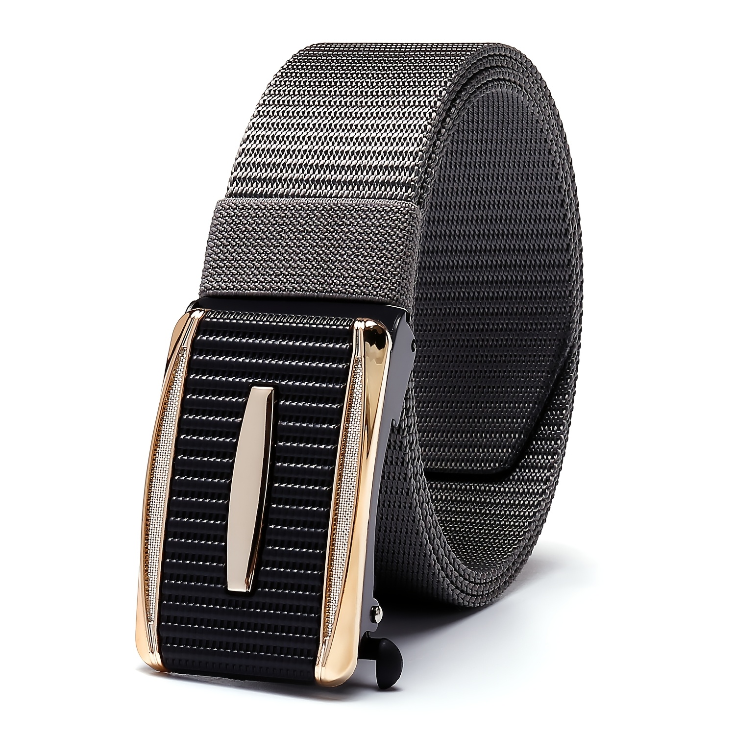 Men's Outdoor Tactical Nylon Automatic Buckle Belt, Lightweight
