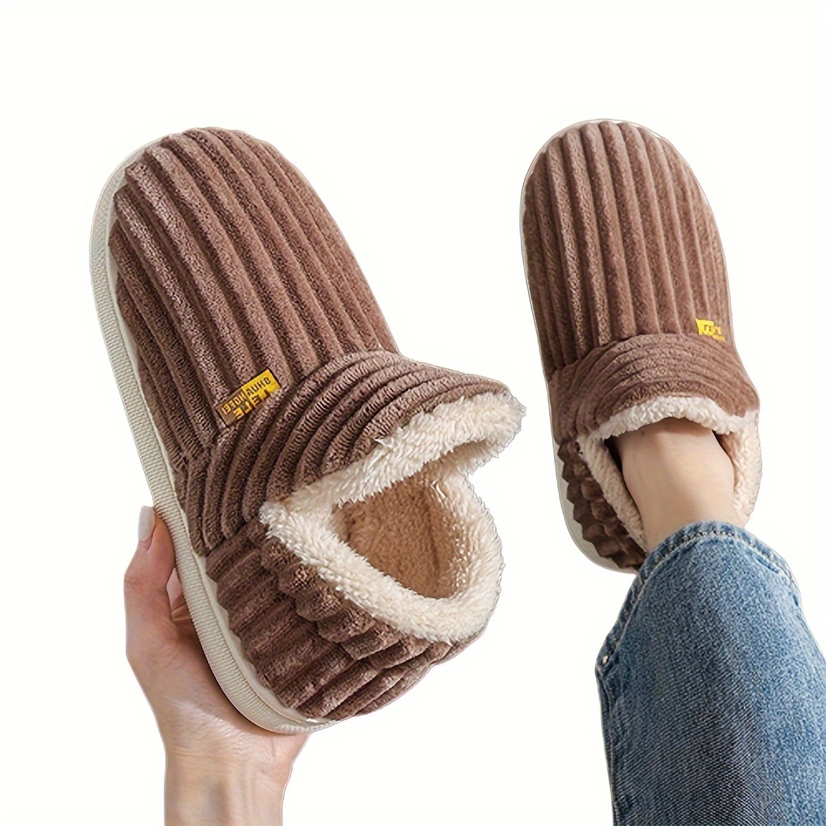 

Women's Casual Shoes Worn And Cotton Shoes Home Slippers Daily Shoes For Indoor And Outdoor