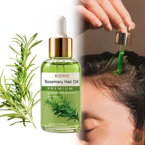 instant smoothness 10 in 1 rosemary hair oil breakage strengthens hair repairs split ends promotes revitalizes hair and enhances hairs beauty thin thicker and eliminates fine