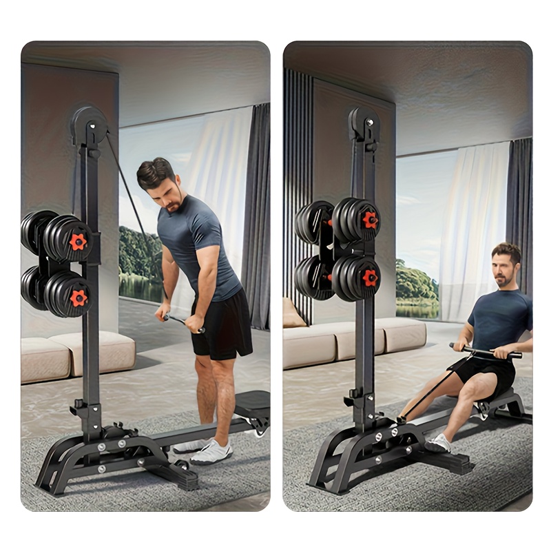 Dumbbells Workout Equipment Small Multifunctional High Pull Bar