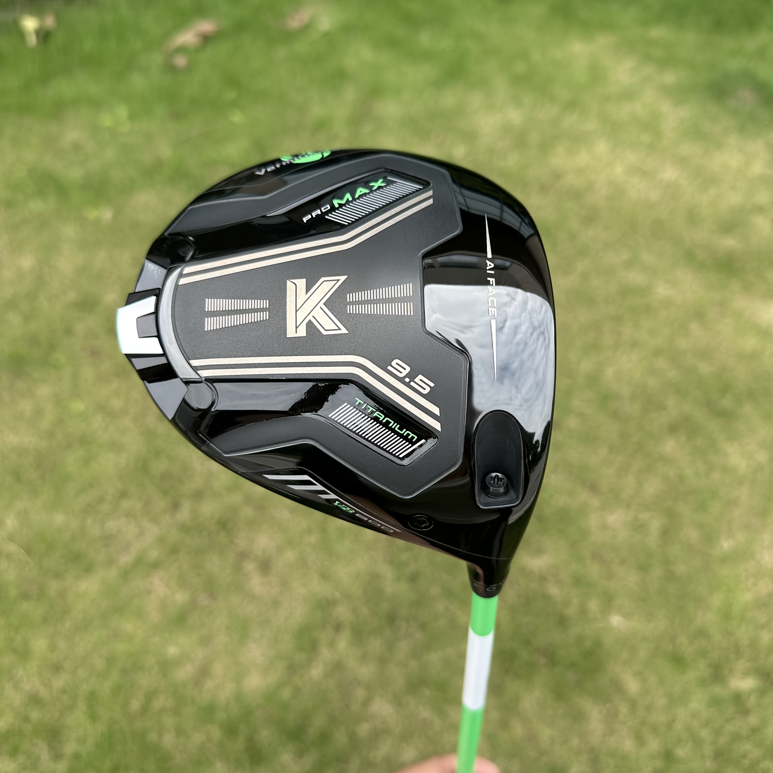 TEMU Men' Right-handed Golf Driver With Ai Face Technology & Vb800 Lightweight Shaft - Adjustable /weight Screw, Low Cg, High Suitable For