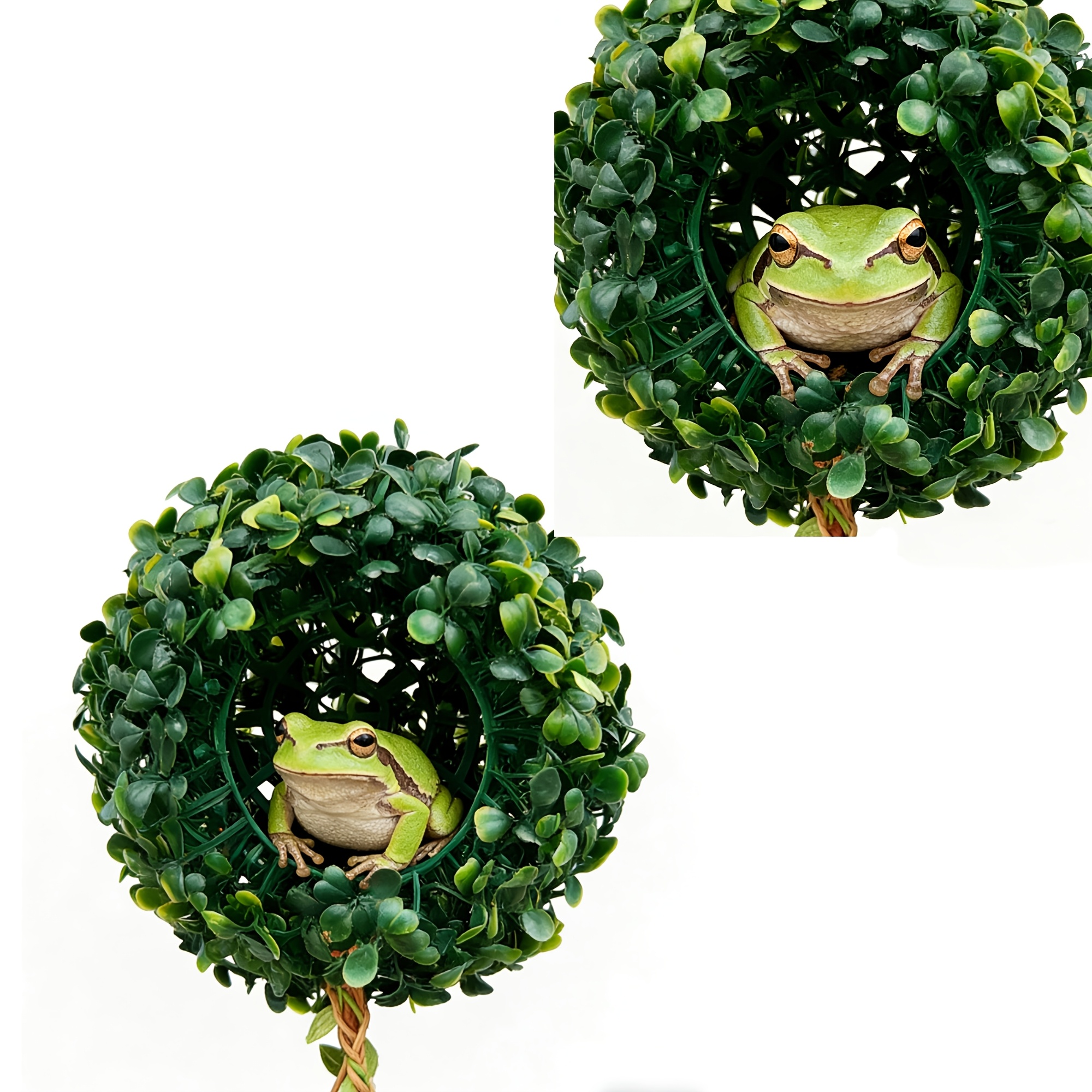 Artificial Grass Ball Hideout with Suction Cup
