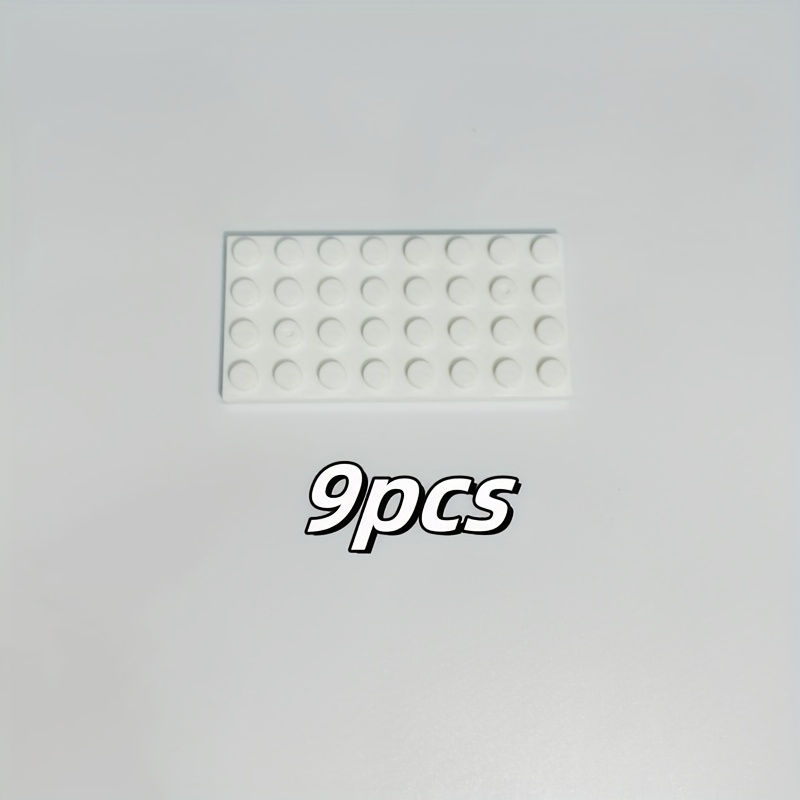 9pcs 4x8 Classic Base Plates Building Blocks Creative Basic Accessories Plate
