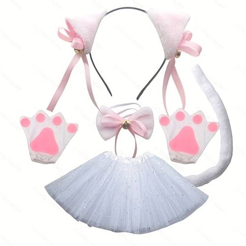 new halloween thanksgiving christmas carnival and ear costume additions set themed party and holiday gathering cat ear outfit decorations