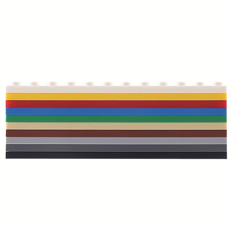 4*12 Small Particle Building Blocks with Double-Sided Plate