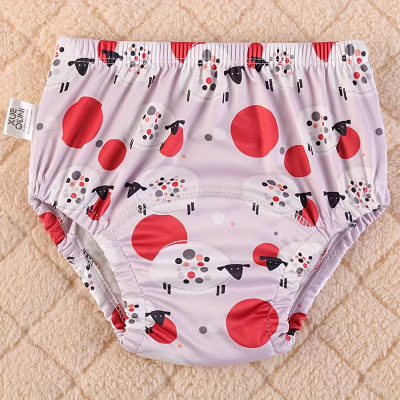 3pcs adorable patterned   training pants washable breathable diaper inserts for boys girls ages   5y details 3