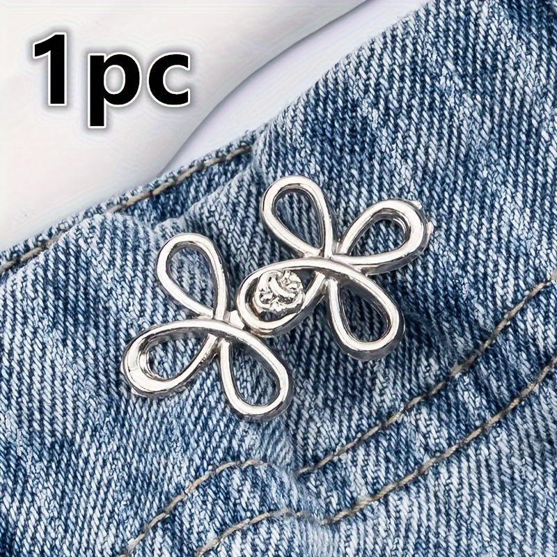 Image of 1pc Waist Cinching , Adjustable Belt , Seamless Detachable Cinching Button, Waist Cinching Device