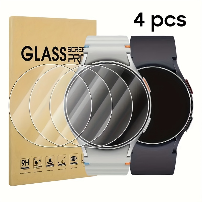 

4pcs For 7 40mm & 44mm Screen Protector Tempered Glass Protectors Accessories, Anti-scratch, High , Touch Sensitive Screen Protector For 7