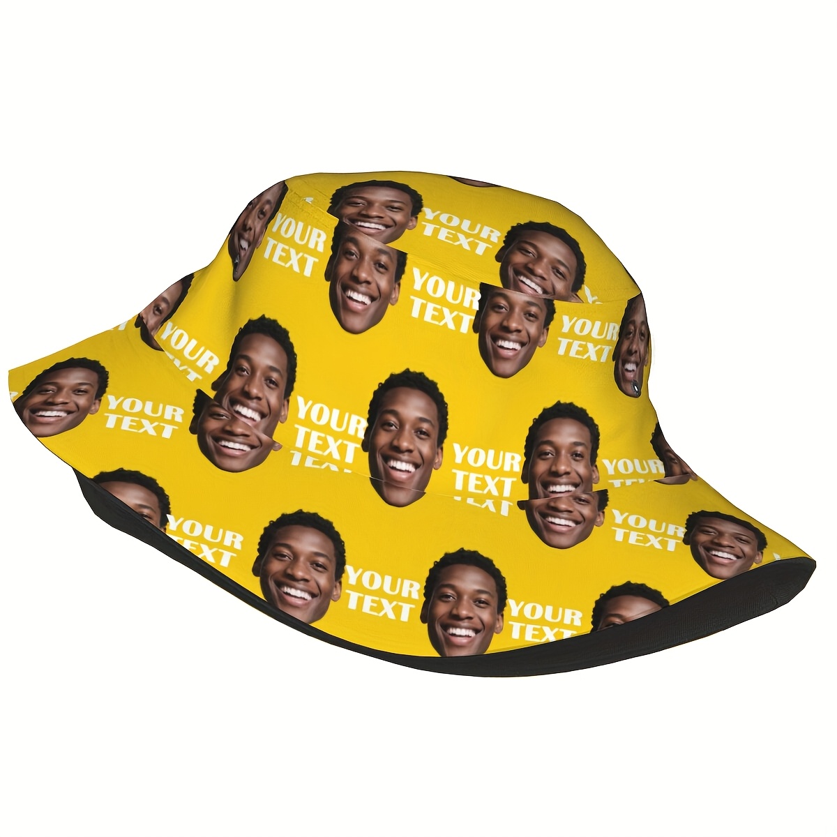 TEMU Personalized Bucket Hat Featuring Your Own , Summer Travel. This Humorous Fisherman Is Suitable For Men And Women, Making It A Convenient