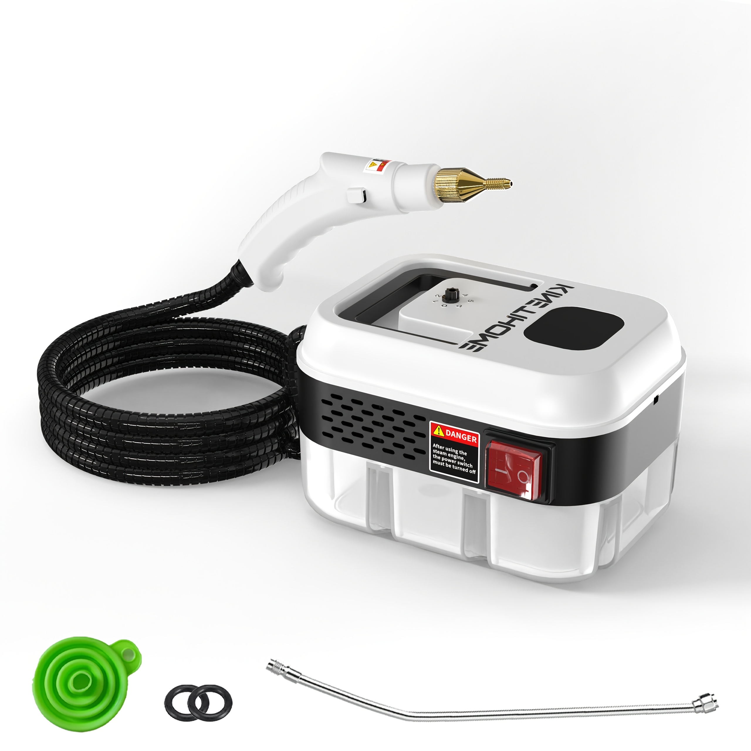 TEMU Steam Cleaner, Household Portable Steam Cleaner, High-temperature Carpet Cleaner, Convenient To Carry, Suitable For Cleaning Cooking , Sofas,