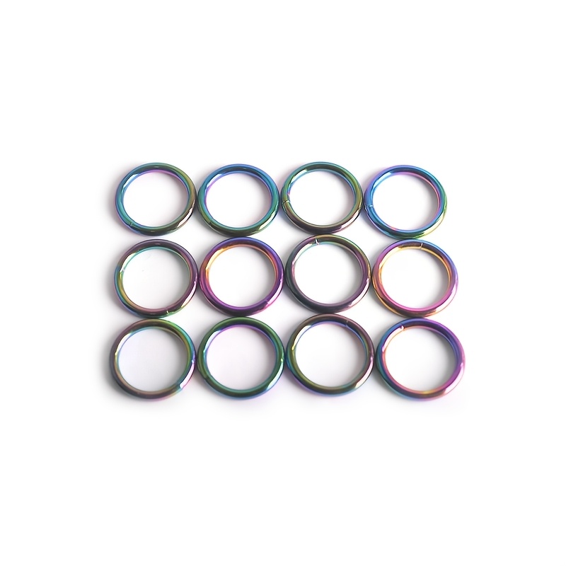 12pcs Iron O-ring 4 Sizes Sewing Accessory