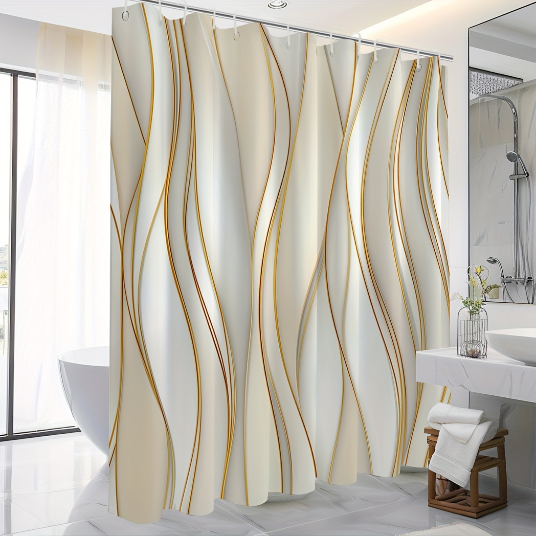 

Pattern Shower Curtain 12 - , Washable, Bathroom Decor, 71x71