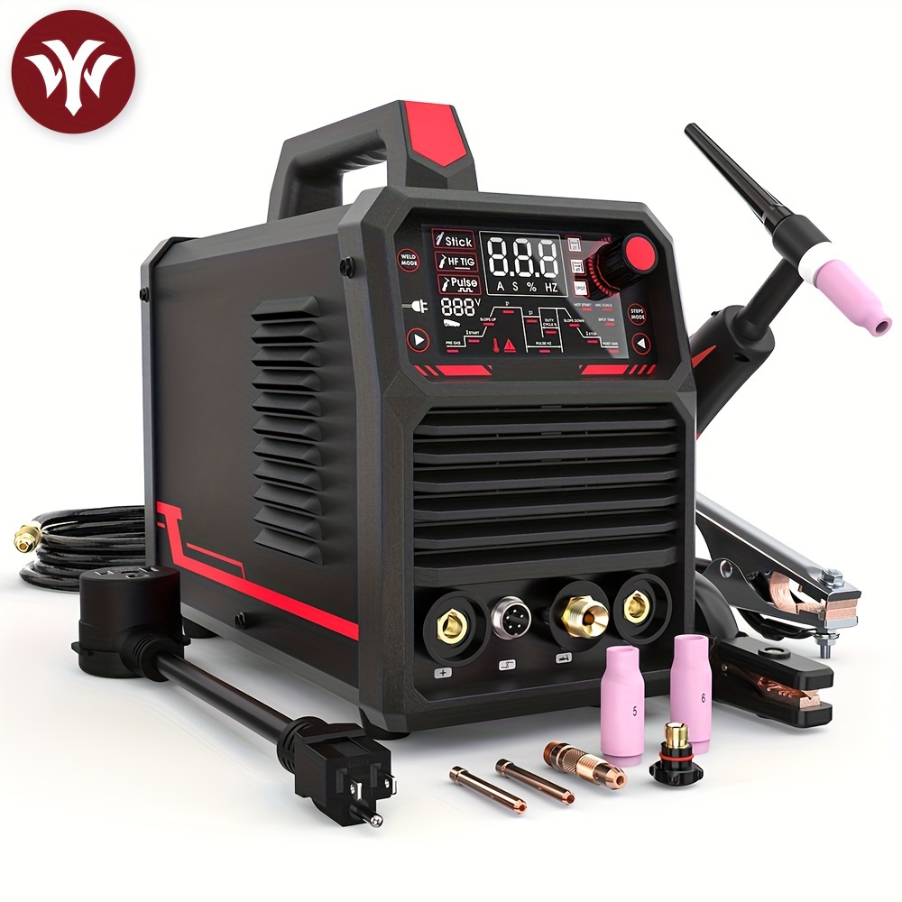 

Yeswelder 205a Tig , Led Display, 110&220v , /dc Tig/ Tig Tig Welding