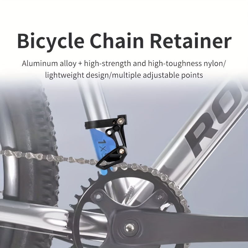 

Mountain Bike Chain Guide, Durable Lightweight Front Chain Retainer, Prevents Chain Drop For Mtb Cycling