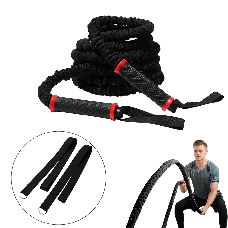 Trx Suspension Training Kit COVVY Battle Ropes With Anchor Strap