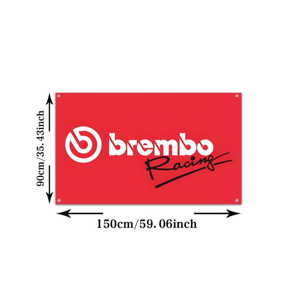 TEMU Accessory B-brembos 1pc Banner, Suitable For Indoor Home And Garage Wall Decoration, Outdoor Advertising, Holiday Party Decor Hanging Cloth