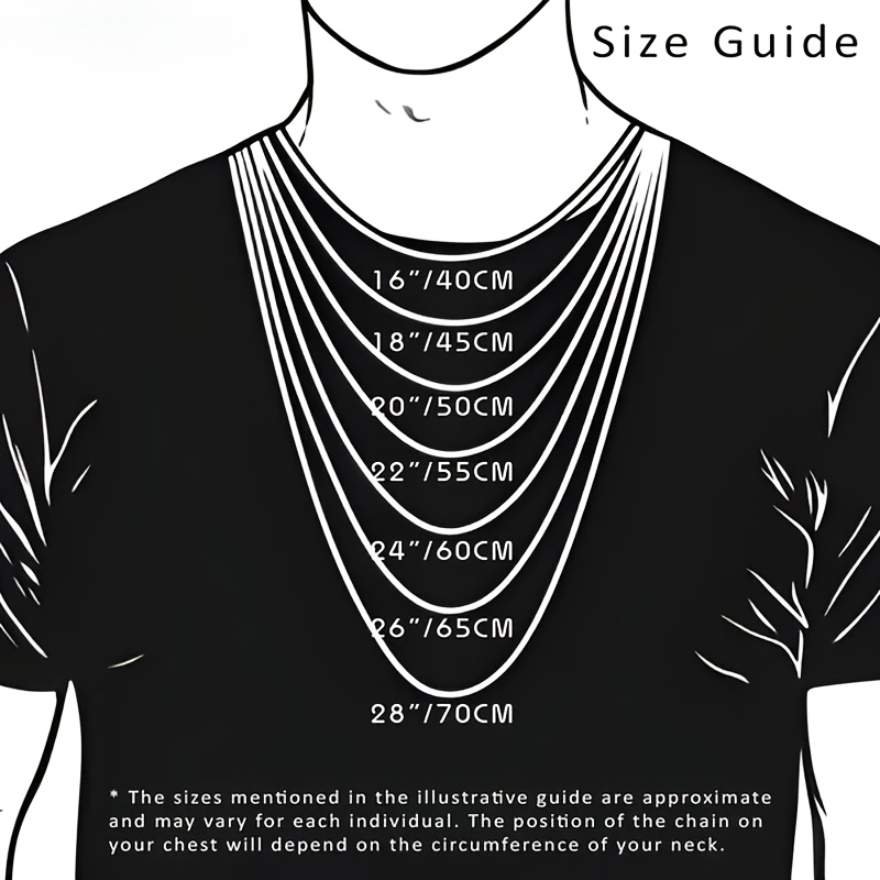 Men's 1mm Round Snack Chain Necklace, Durable Stainless Steel