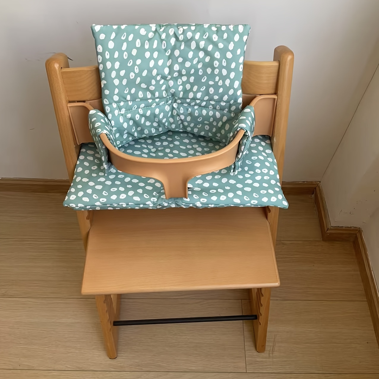 Printed Baby High Chair Cushion, Portable Anti-slip Seat Pad, Breathable Comfortable Mat For Home And Outdoor Use