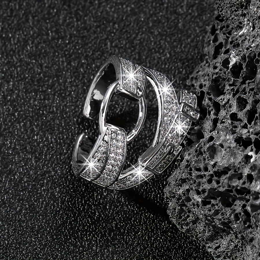 Delicate Circle Belt Buckle Open Ring
