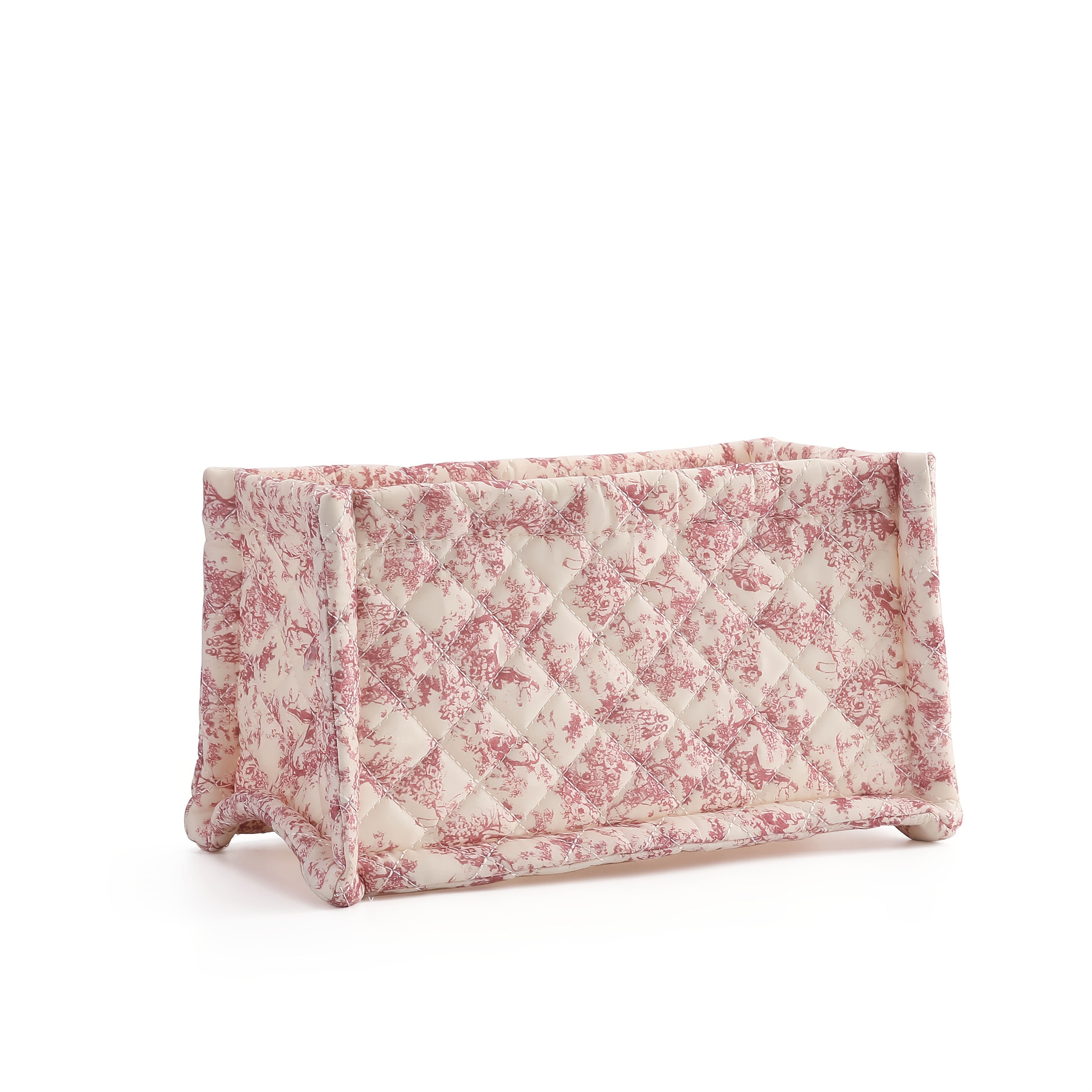 Image of Quilted Diaper Caddy Organizer With Nursery Storage Bin - Portable Diaper Holder For Changing Table, Travel & Shower Gifts, Compatible For &, Essentials Registry Must-have