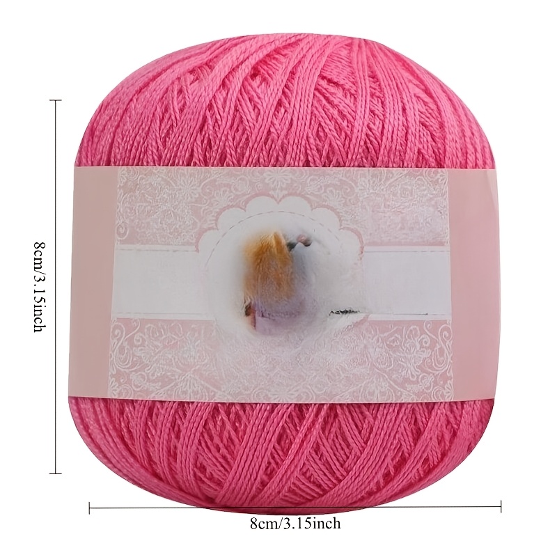 Fine Lace Thread, 50G Skein for Crochet
