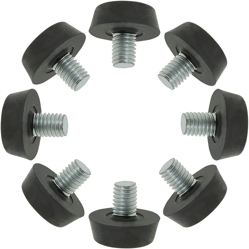 TEMU M8 X 10mm X 22mm, Pack Of 8pcs Furniture Anti-slip Adjustable Pads Table Chair Cabinet Leg Leveling Pads