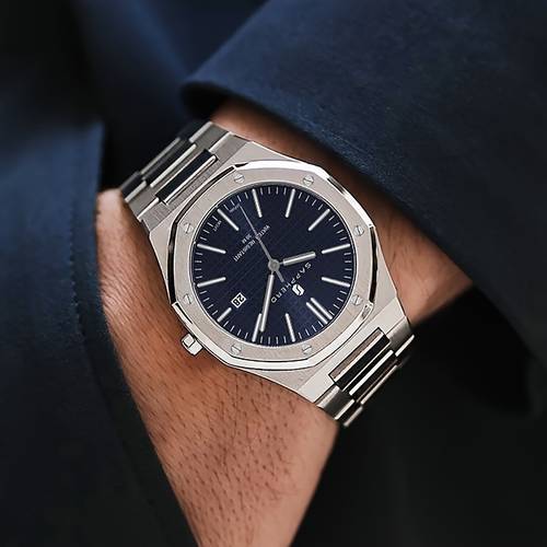 mens watch imported movement stainless steel waterproof new model for business precise timing stylish mens gift quartz wristwatch suitable for young men