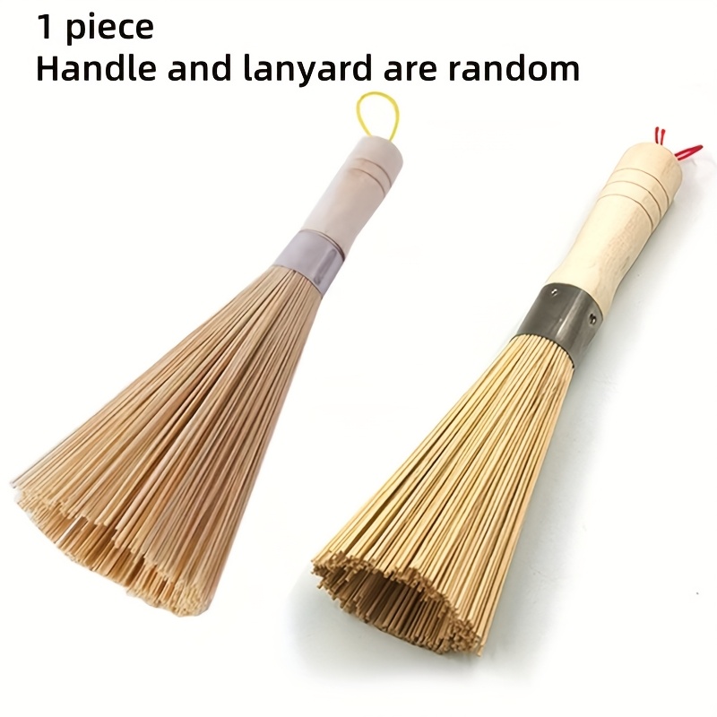 Image of Natural Brush - Kitchen Handheld Cleaning Brush, Suitable For Pots And Dishes, Decontamination Brush, Easy To Scrub, Easy To Hold And Durable Without Shedding