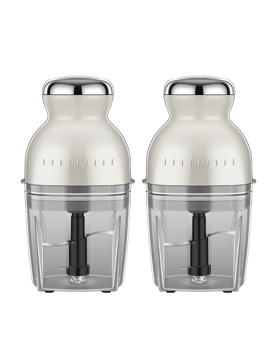2pcs meat   portable non embroidered meat grinder baby food supplement machine multi purpose garlic peeler in kitchen mincer for twisted dumplings and garlic peeler for twisted vegetables suitable for families kitchens and restaurants Product details 2