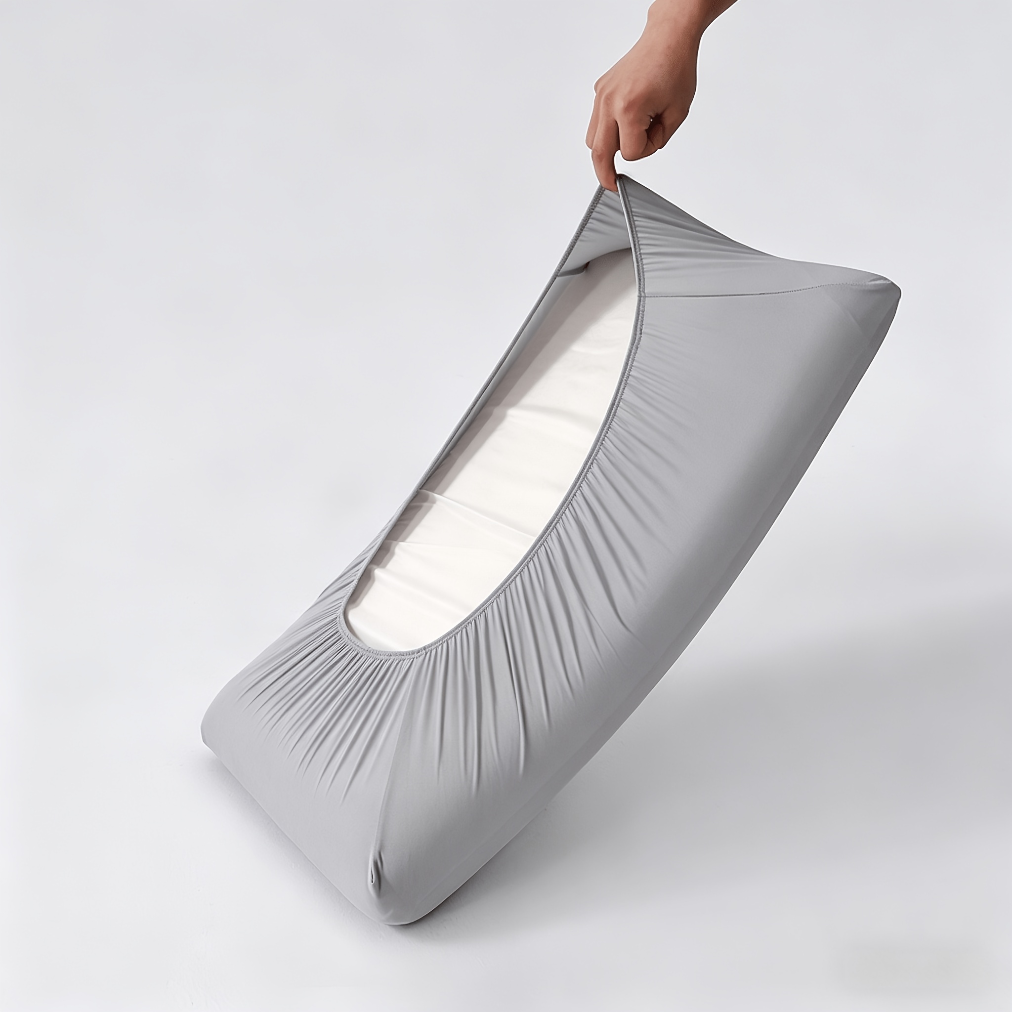 1pc Pillowcase, Single Pillowcase (without Pillow Insert) - Breathable, Smooth, And Lightweight, Ideal For Hot Sleepers And Night Sweaters - Machine Washable, Suitable For Home, Bedroom, And Hotel Use