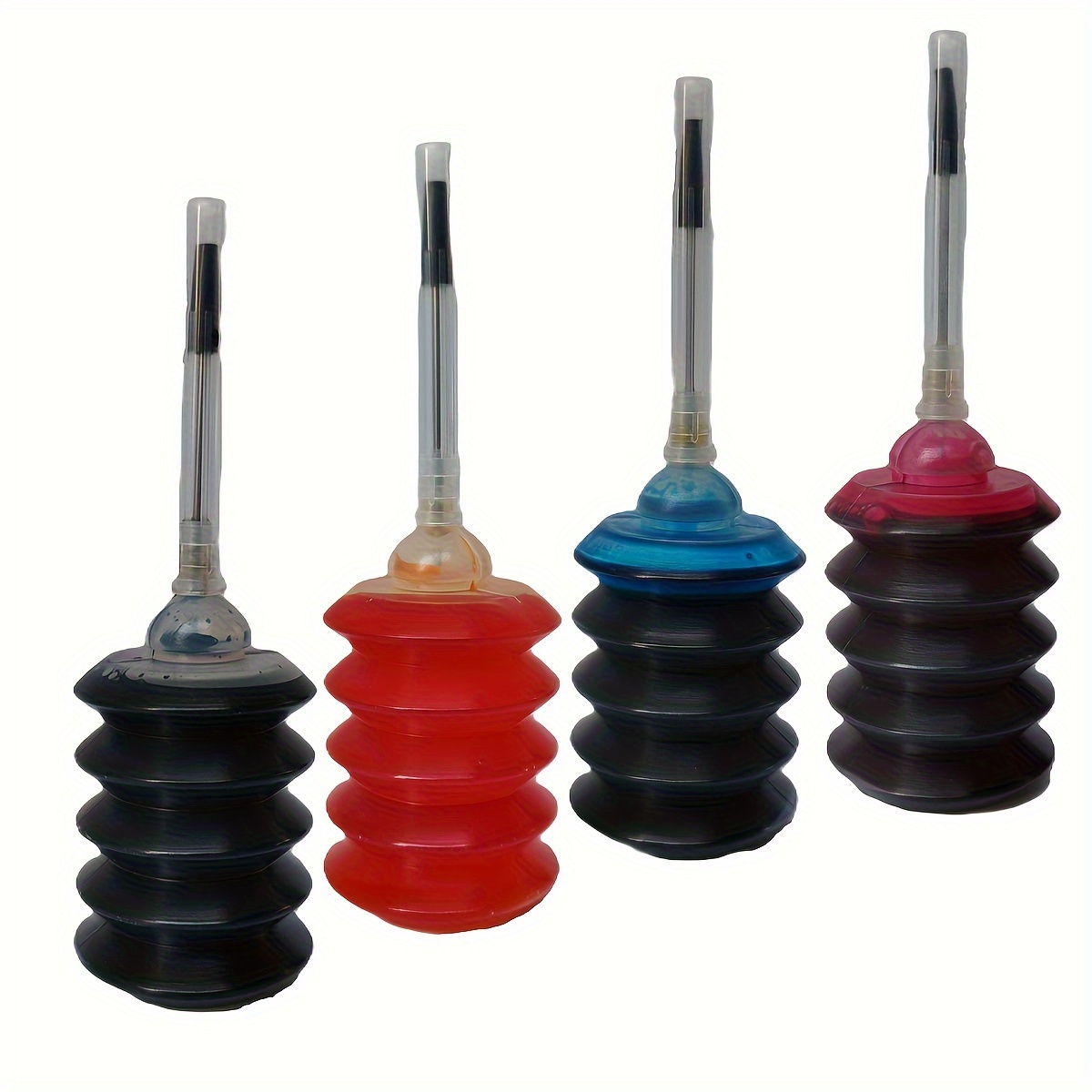 TEMU 4 Color Pack 30ml X 4 Refill Replacement Compatible Ink For Epson Series