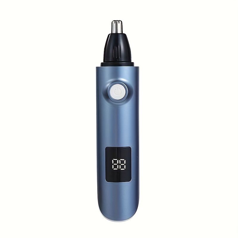 TEMU Nose Hair Trimmer Non-invasive Nose Hair Double- Blade Easy To Clean Eyebrow Trimming Tools, Rechargeable Nose Hair Trimmer Eyebrow Trim Body ,