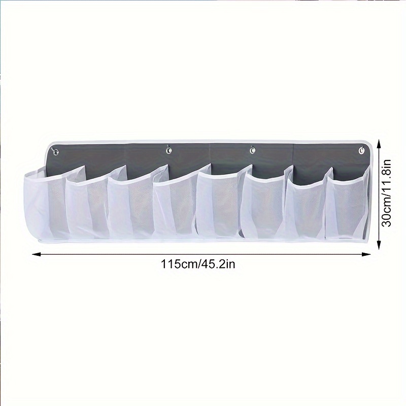 Image of An Rv Mesh Storage Hung On A Hook To The Bed For Storing Things, And Is The Additions For Motorhomes, Jewelry Organizers