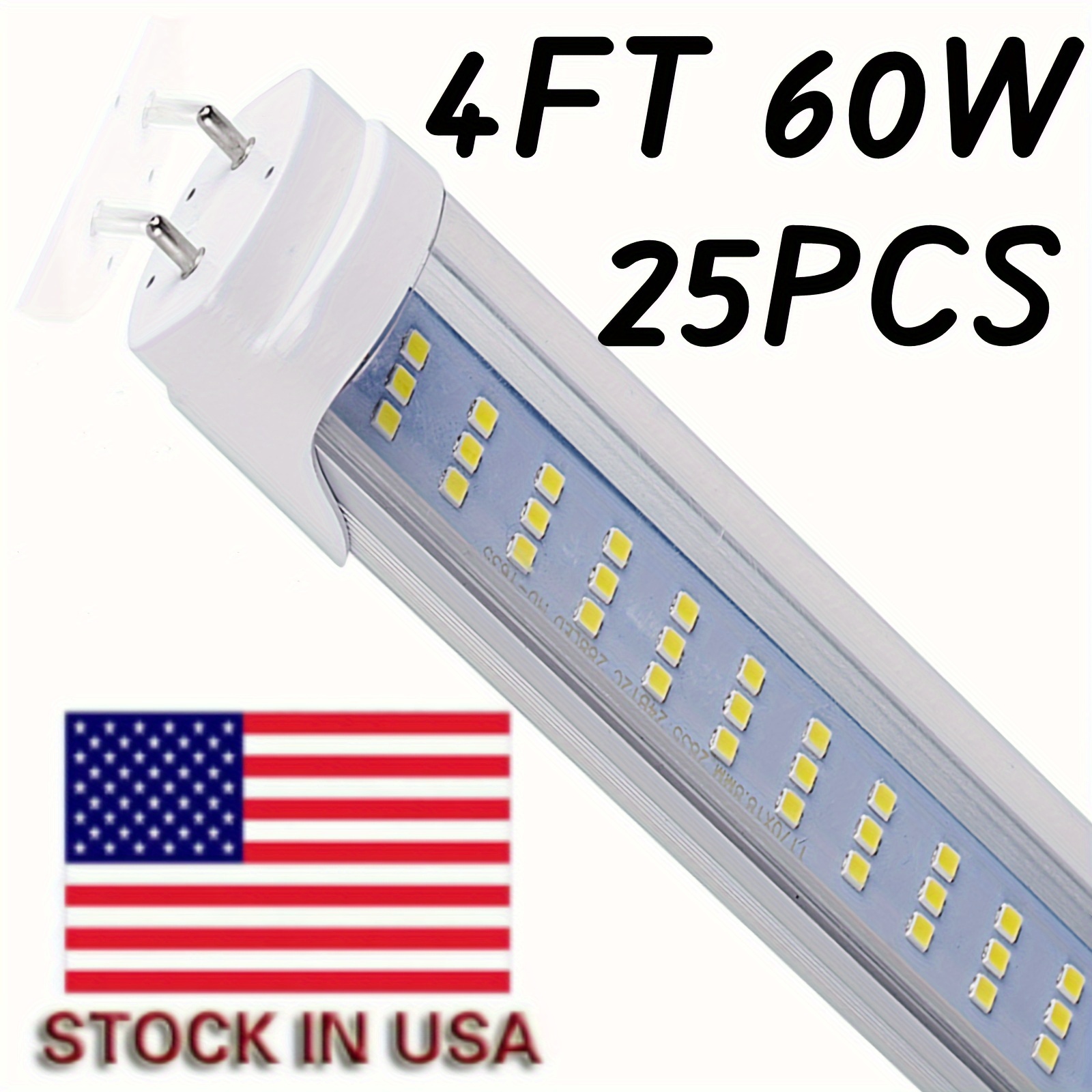 T8 4FT 72W G13 B Pn Led Tube Lght Bulbs T12 4Foot 2 Pn Led Tube