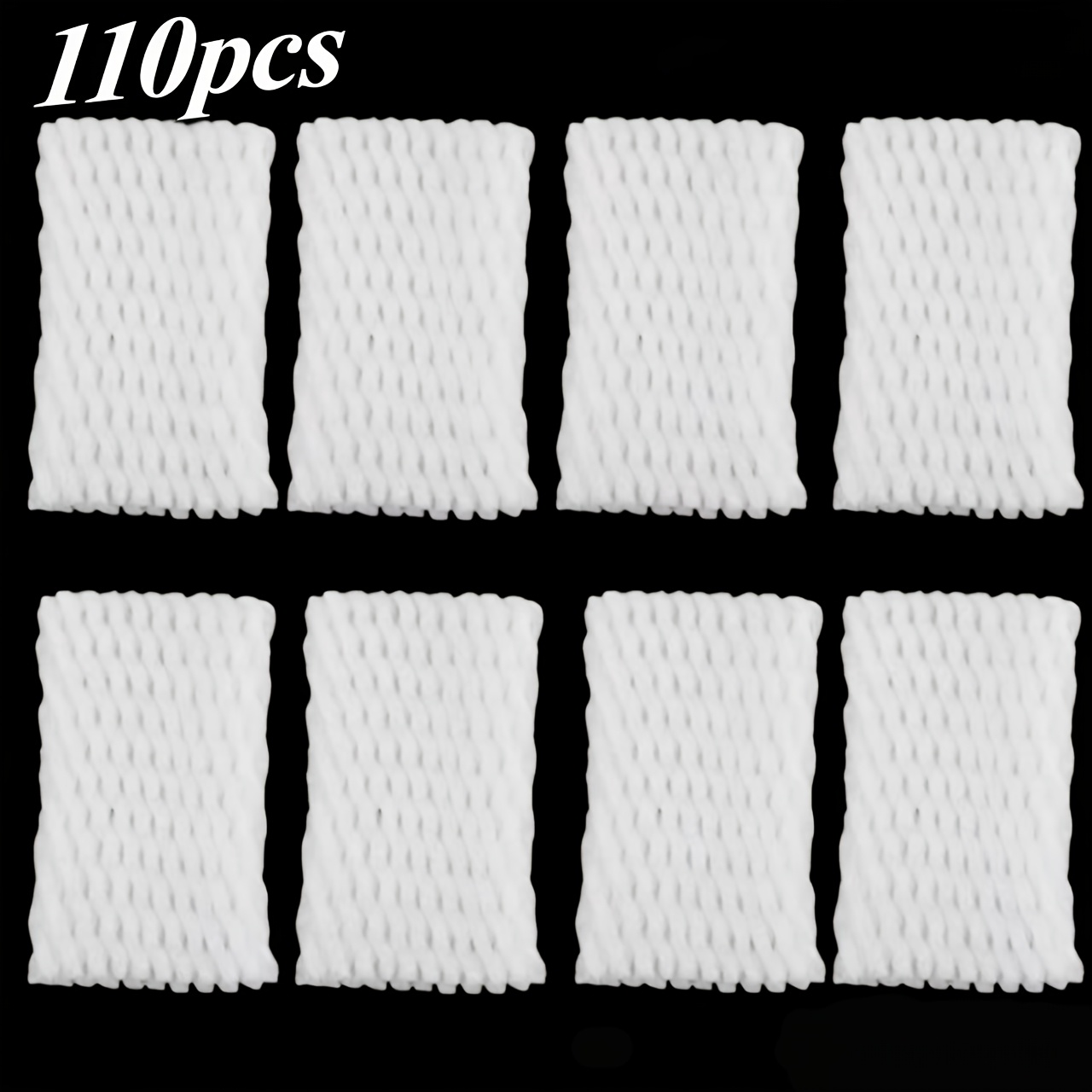 TEMU 110pcs Foam Net Covers - Protective Nets For Shipping And Packaging, Made Of Durable Polypropylene, Ensuring . Ideal For Bottles, Jars, Fragile