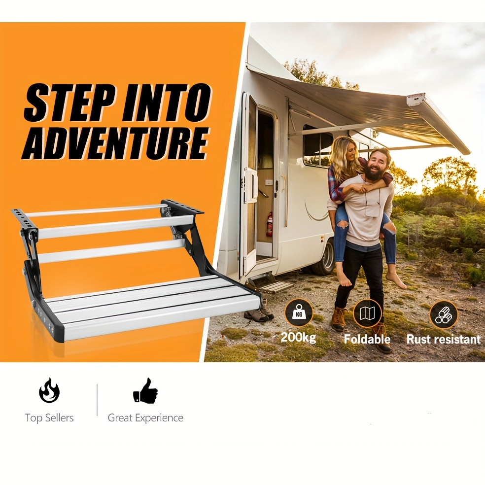 Foldable Roof Access Step Car Door Step For Roof Access - Foldable ...