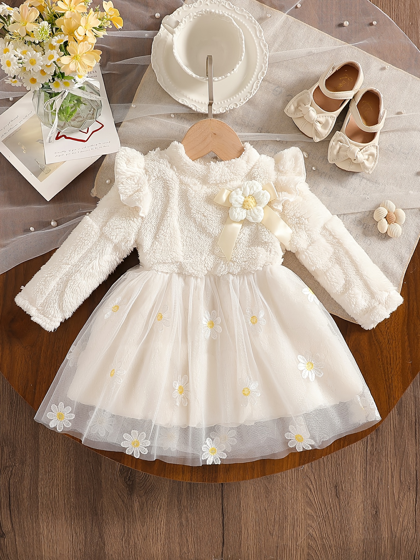 navy blue dress for baby girl Winter Onederland Outfit! http://www.vonmaur.com/Product.aspx?ID=119828 main image 1