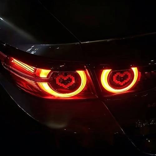 3 piezas de pegatinas de para luz trasera, pegatinas universales para luz trasera y delantera, complementos de iluminación para coche, pegatinas de decoración exterior para coche