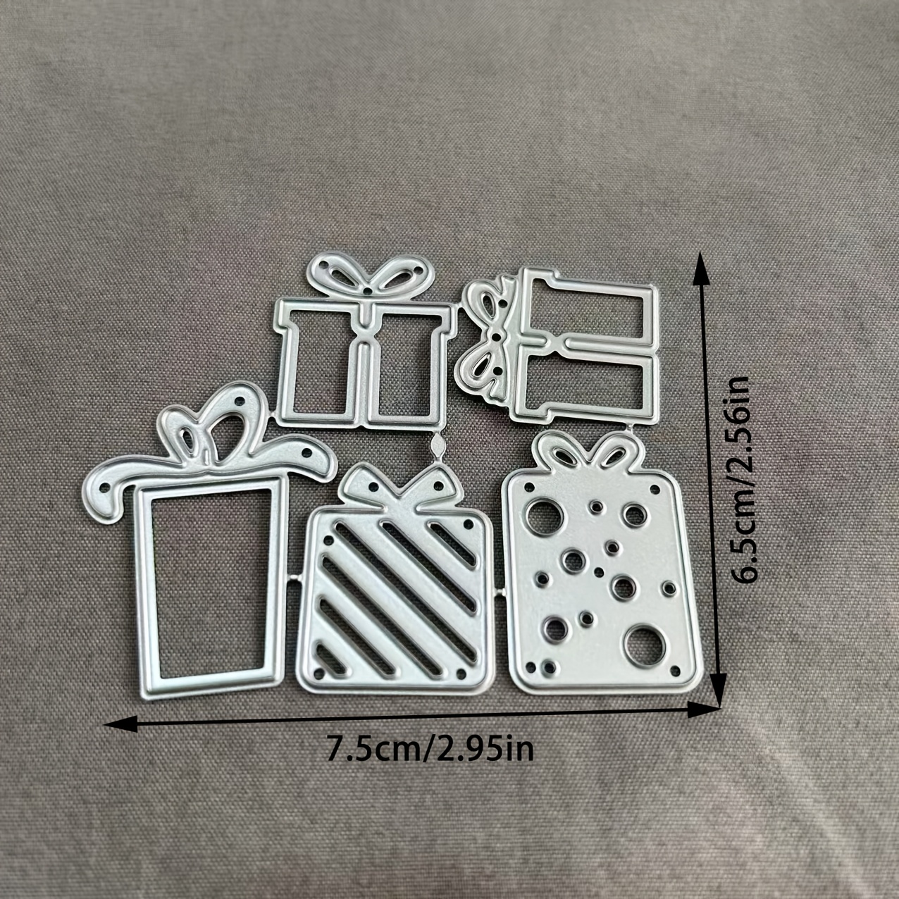 TEMU 【1個】ギフトボックス メタルダ エンボスステンシル ハンドメイド グリーティングカード デコレーション カッティングダイ、ギフトカード作成
