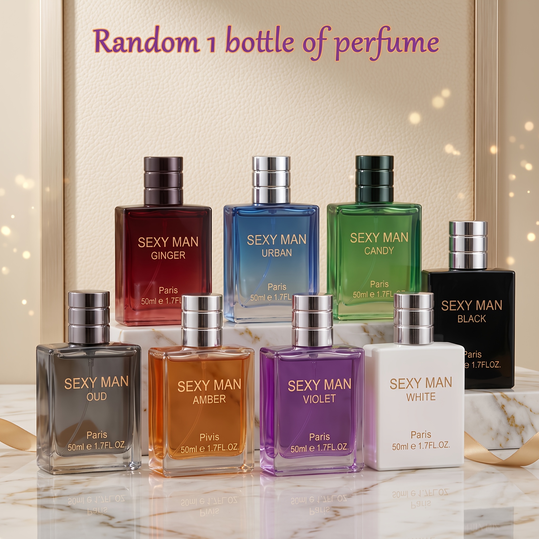 TEMU Send 1 Bottle Of Men's Cologne, Fresh, Made Of Wood And Ocean, With Long-lasting Fragrance, Portable Packaging, Suitable For Important Occasions