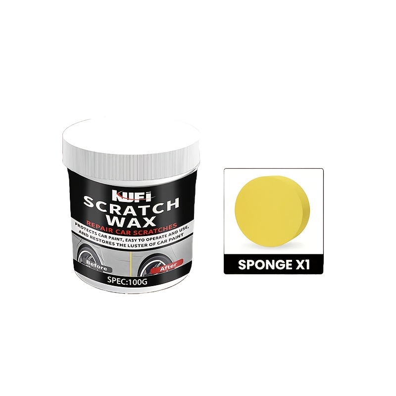 Kufi Car Scratch Remover Polish Wax & Paint Repair Paste Suitable For Vehicles, Deep Scratch Remover Suitable For Paint, Tile Coating Technology, Shine Restorer For Car, For &