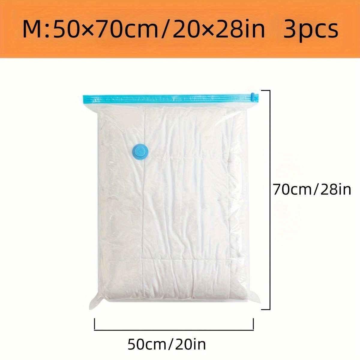 TEMU 3/7/9/11pcs Large, Medium And Small Various Sizes Vacuum Bags (wholesale Storage Bags Storage Bags Seasonal Clothing Storage Quilt Storage Travel Travel 1 Person 1 Bag Clear Classification