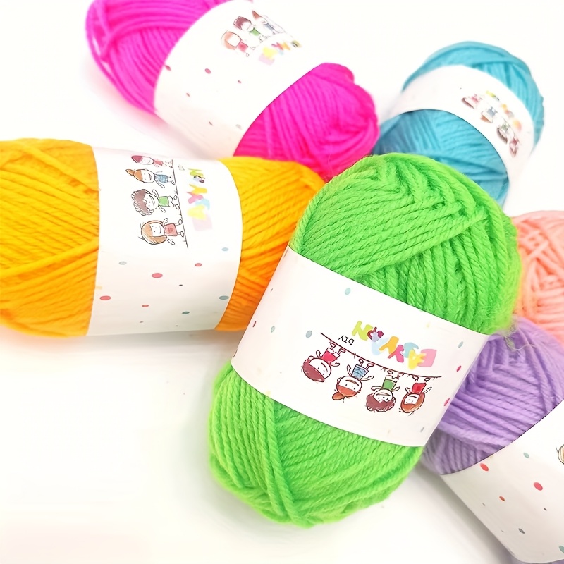 

12 Yarns For Diy Crafts, Suitable For Making Yarn Balls And Collage Art Materials For Kindergartens.