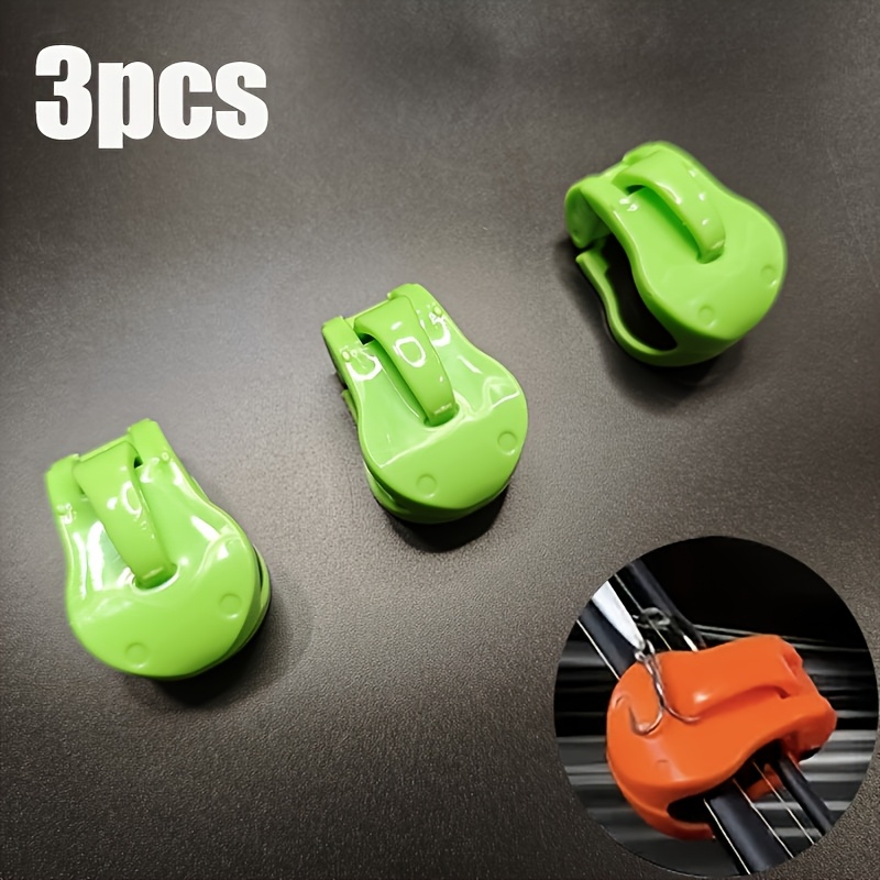 TEMU 3pcs Multifunctional Fishing Rod Holder - Portable High Elasticity Durable Additions, Suitable For Beach, Car, Wall Mounting - Shock Absorption