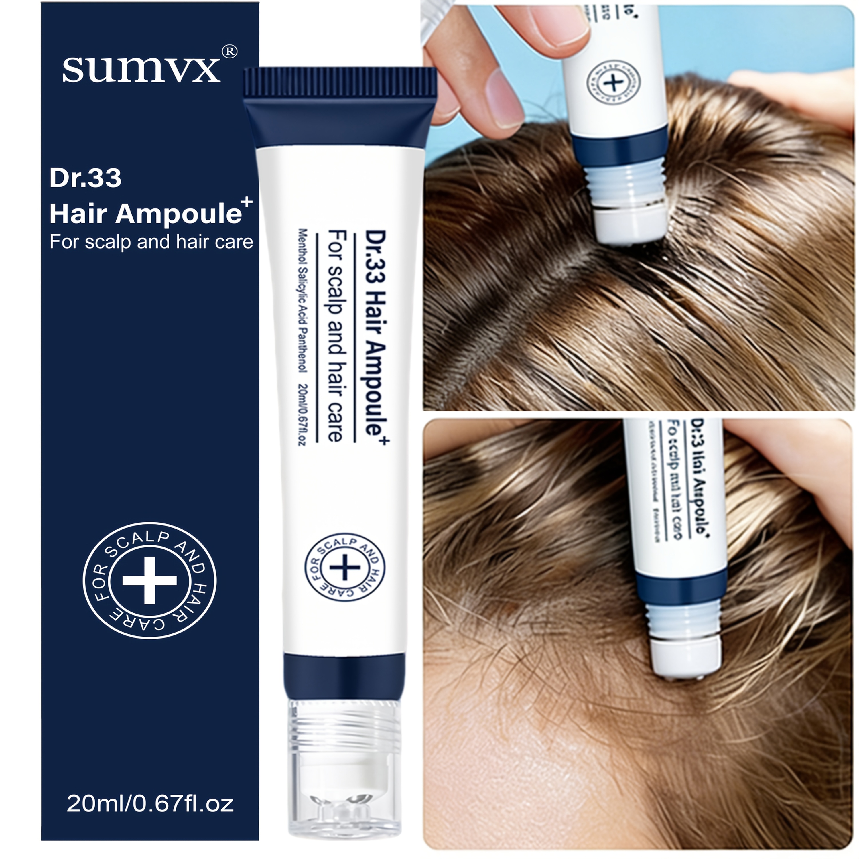 [For Hair Loss] 25ml Rosemary Scalp Massage Oil, Scalp Strengthening Serum, Nourishes, Soothes, Repairs, Controls Oil and Adds Volume, Removes Loose Dandruff Flakes, Repairs Split/Damaged Ends, Prevents Splitting and Breakage, Instantly Repairs