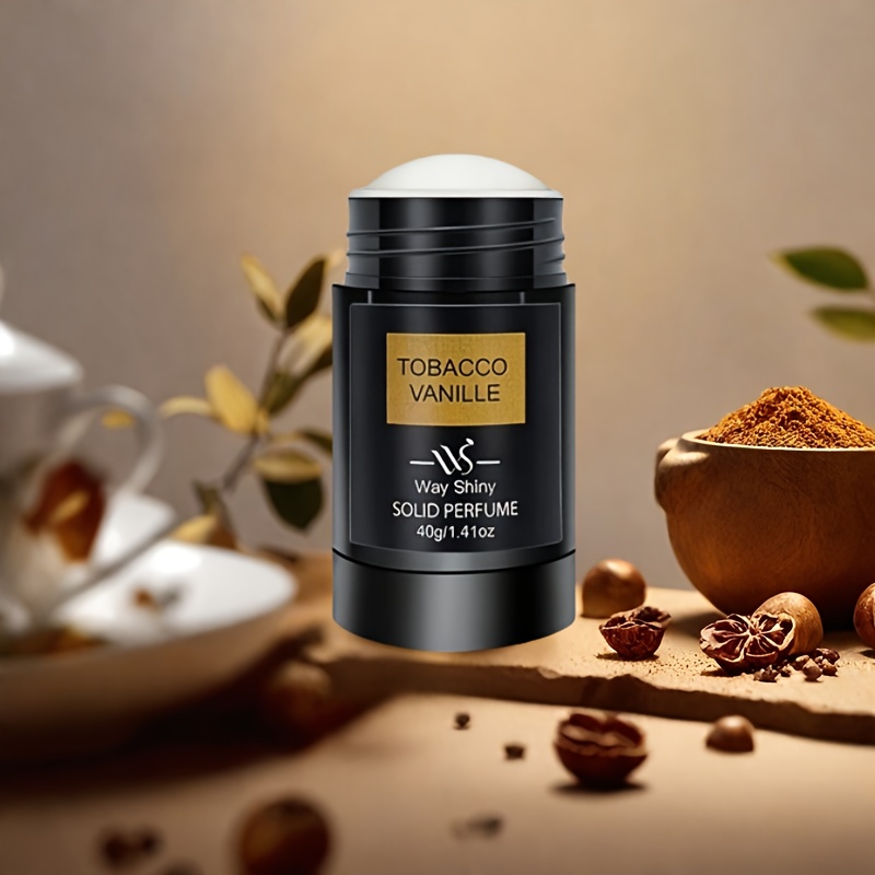 QXG29 Men'S Solid Perfume - Long-Lasting Oriental Fragrance with Woody, Vanilla, Cocoa, Spices & Dried Fruits Notes, Travel-Friendly Luxury Cologne Stick for Everyday & Special Occasions, Elegant Black Bottle - Ideal Gift for Him, Men'S Fragrance, Sophisticated Design, Natural Ingredients, Woody Scent, Stylish Men, Daily Wear Scent, Modern Scent, Highquality Ingredients, Professional Men